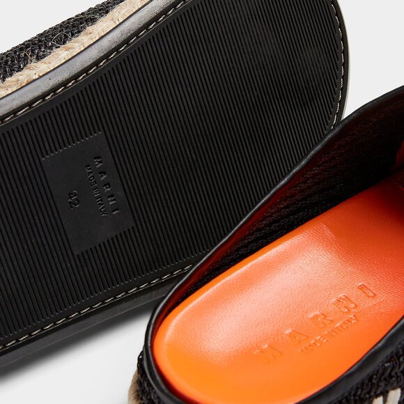 BNWT SS23 MARNI FUSSBETT RAFFIA MULES SLIP ON 41 - Picture 9 of 9